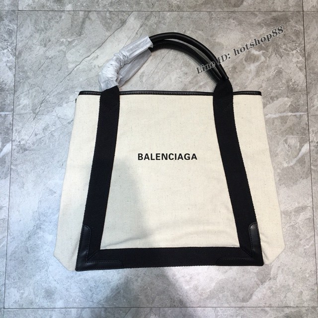 Balenciaga專櫃經典爆款帆布購物袋手提包 巴黎世家大號托特帆布包 fyj1672